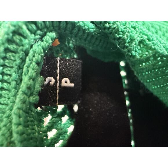 The Kooples Romantic Net Stitch Knit Midi Dress US Small / FR 1 NWT $415 - Picture 7 of 8